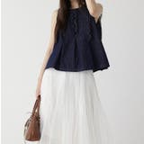 フリル袖なしデニムトップス | Ulysses | 詳細画像5 