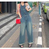 ポケット付き袖なしデニムサロペット | Ulysses | 詳細画像5 