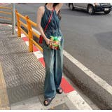 ポケット付き袖なしデニムサロペット | Ulysses | 詳細画像6 