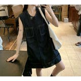 ポケット付き袖なしデニムワンピース | Ulysses | 詳細画像7 