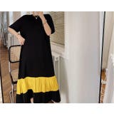 切り替えプリーツ半袖ロングワンピース | Ulysses | 詳細画像5 