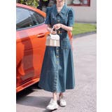 ベルト付き半袖デニムワンピース | Ulysses | 詳細画像7 