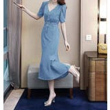 デニムマーメイド フィッシュテールスワンピース | Ulysses | 詳細画像1 