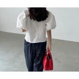 パフスリーブクルーネックトップス | Ulysses | 詳細画像7 