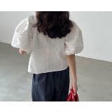 パフスリーブクルーネックトップス | Ulysses | 詳細画像8 