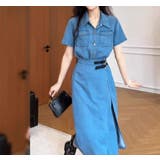 半袖デニムワンピース | Ulysses | 詳細画像4 