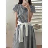 フリル半袖チェック柄ワンピース | Ulysses | 詳細画像4 