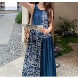 袖なし切り替えワンピース | Ulysses | 詳細画像1 