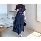 ベルト付き半袖ロングワンピース | Ulysses | 詳細画像8 