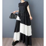 イレギュラー切り替えタンクトップワンピース | Ulysses | 詳細画像1 