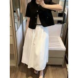 半袖ショートシングルブレストトップスジャケット | Ulysses | 詳細画像7 