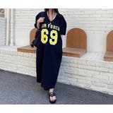 プリントVネック半袖ワンピース | Ulysses | 詳細画像8 