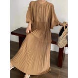 プリーツフレア袖ワンピース | Ulysses | 詳細画像2