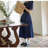 半袖シングルブレストデニムワンピース | Ulysses | 詳細画像2 