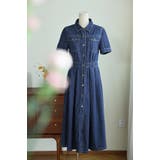 半袖シングルブレストデニムワンピース | Ulysses | 詳細画像4 