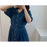 半袖シングルブレストデニムワンピース | Ulysses | 詳細画像6 