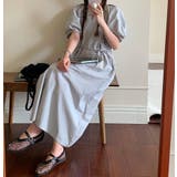 リボン半袖Vネックワンピース | Ulysses | 詳細画像4 