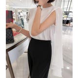 ホワイト | マント着袖なしトップス | Ulysses