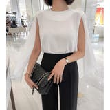 マント着袖なしトップス | Ulysses | 詳細画像1 