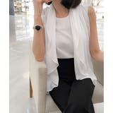 マント着袖なしトップス | Ulysses | 詳細画像3 