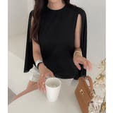 マント着袖なしトップス | Ulysses | 詳細画像8 