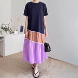 切り替え半袖ワンピース | Ulysses | 詳細画像4