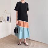 切り替え半袖ワンピース | Ulysses | 詳細画像6