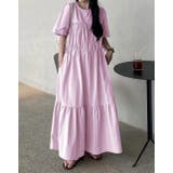 ドローストリング半袖ワンピース | Ulysses | 詳細画像1