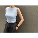 ブルー | 袖なしニットトップス | Ulysses