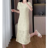 半袖パンチングレースワンピース | Ulysses | 詳細画像4