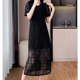 半袖パンチングレースワンピース | Ulysses | 詳細画像6