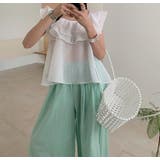 リボンフリル袖なしトップス | Ulysses | 詳細画像4 