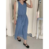 リボン袖なしチェック柄ワンピース | Ulysses | 詳細画像4