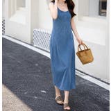 弾力性があるデニムベストワンピース | Ulysses | 詳細画像3 