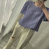 パフスリーブ半袖トップス | Ulysses | 詳細画像3 