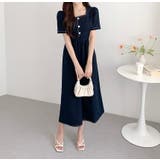 半袖スクエアネックラインワンピース | Ulysses | 詳細画像8 