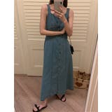 シングルブレストデニムストラップワンピース | Ulysses | 詳細画像6 