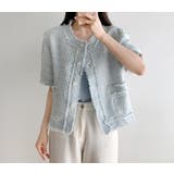 シングルブレスト半袖ショートジャケット | Ulysses | 詳細画像6 