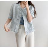 シングルブレスト半袖ショートジャケット | Ulysses | 詳細画像7 