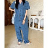 半袖デニムサロペット | Ulysses | 詳細画像8 