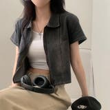 半袖ショートデニムシャツ | Ulysses | 詳細画像7 