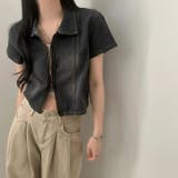 半袖ショートデニムシャツ | Ulysses | 詳細画像8 