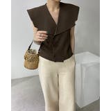 ダブルブレスト袖なしベスト | Ulysses | 詳細画像6