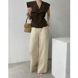 ダブルブレスト袖なしベスト | Ulysses | 詳細画像8