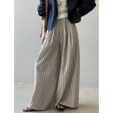 ストライプワイドパンツ | Ulysses | 詳細画像2 