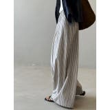 ストライプワイドパンツ | Ulysses | 詳細画像3 