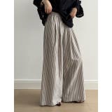 ストライプワイドパンツ | Ulysses | 詳細画像4 