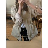 カラーコントラストの襟付きジャケット | Ulysses | 詳細画像8