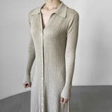 ボタンダウンニットワンピース | Ulysses | 詳細画像2