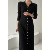 ボタンダウンニットワンピース | Ulysses | 詳細画像6